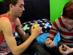 Twink Boys Share Their Toys and their affection
