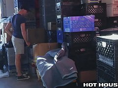 HotHouse Fit Warehouse Workers Fuck On Security Cam