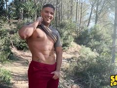 SEAN CODY - Watch Muscular Hunk Alex Jerk Off His Cock Fast And Hard For You As He Cums All Over His Body