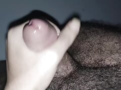 Jerking Off My Big White Cock and Cum