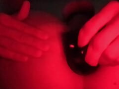 femboy taking big anal plug