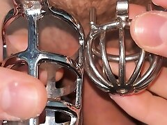 Changing Chastity Cage To Small Cage